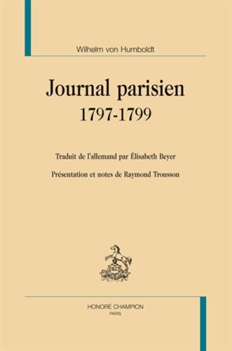 Emprunter JOURNAL PARISIEN. 1797-1799 livre