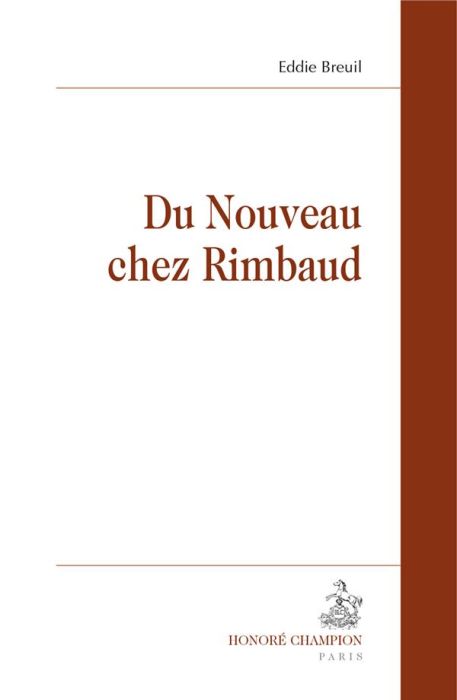 Emprunter DU NOUVEAU CHEZ RIMBAUD livre