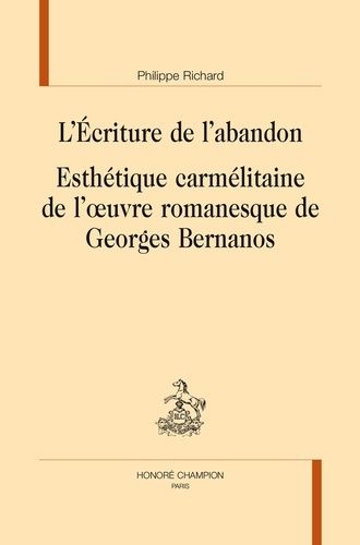 Emprunter L'écriture de l'abandon livre