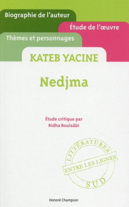 Emprunter Nedjma. Yacine Kateb livre