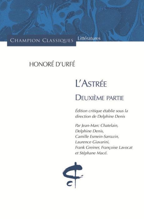 Emprunter L'Astrée. Deuxième partie livre