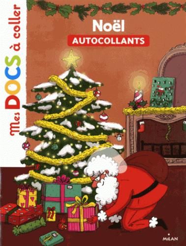 Emprunter Noël. Autocollants livre