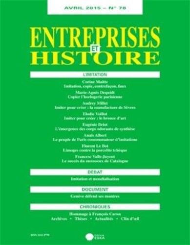 Emprunter Entreprises et Histoire N° 78 : L'imitation livre