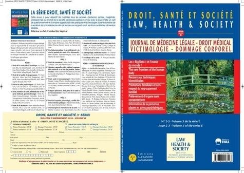 Emprunter Journal de médecine légale Volume 59 N° 2-3/2016 livre