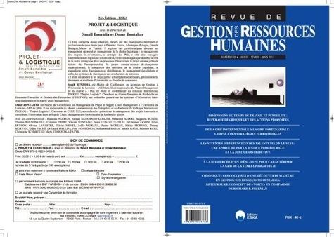 Emprunter Revue de Gestion des Ressources Humaines N° 103, janvier-février-mars 2017 livre