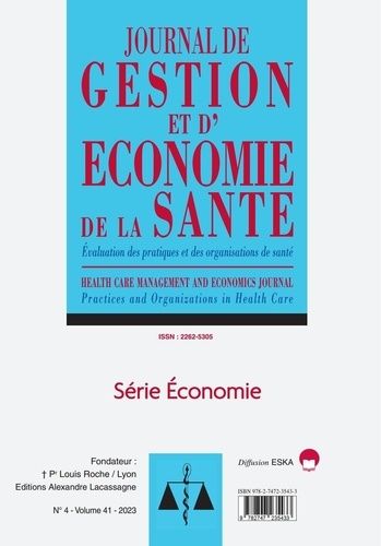 Emprunter Evaluation des Pratiques et des Organisations de Santé. Journal de gestion et d'économie de la santé livre