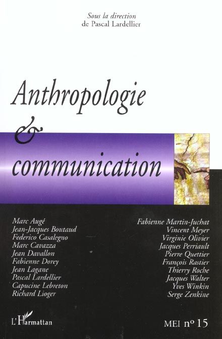 Emprunter MEI : Anthropologie et communication livre