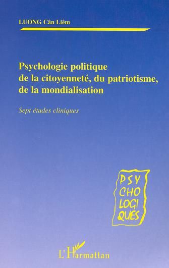 Emprunter Psychologie politique de la citoyenneté,du patriotisme,de la mondialisation livre