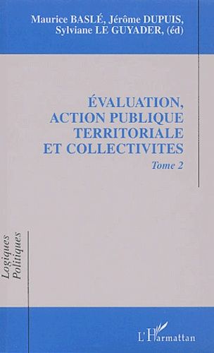 Emprunter Evaluation, action publique territoriale et collectivités. Tome 2 livre