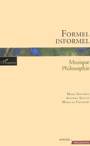 Emprunter Formel/Informel : musique-philosophie livre