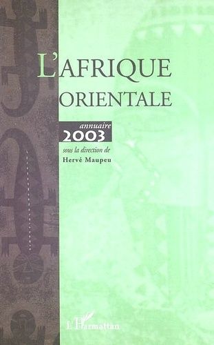 Emprunter L'Afrique orientale. Annuaire 2003 livre