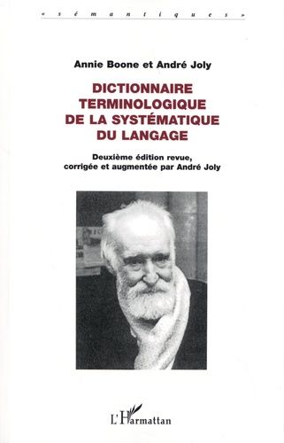 Emprunter Dictionnaire terminologique de la systématique du langage. 2e édition revue et augmentée livre