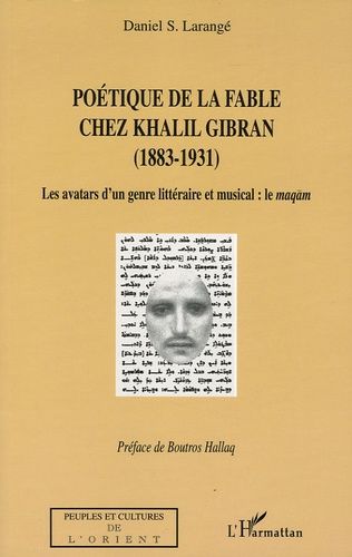 Emprunter Poétique de la fable chez Khalil Gibran (1883-1931). Les avatars d'un genre littéraire et musical : livre