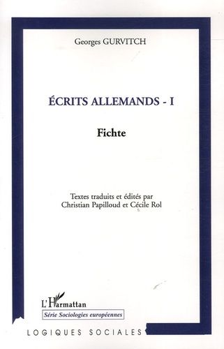 Emprunter Ecrits allemands. Tome 1, Fichte livre