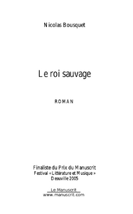 Emprunter Le roi sauvage livre