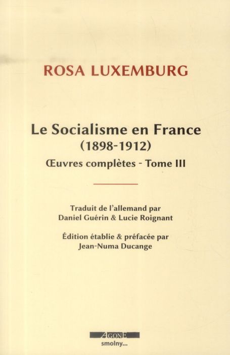 Emprunter Oeuvres complètes. Tome 3, Le socialisme en France livre