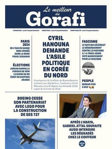 Emprunter Le Meilleur du Gorafi. Edition 2023-2024 livre