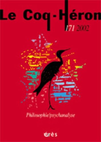 Emprunter Le Coq-Héron N° 171 Décembre 2002 : Philosophie/psychanalyse livre
