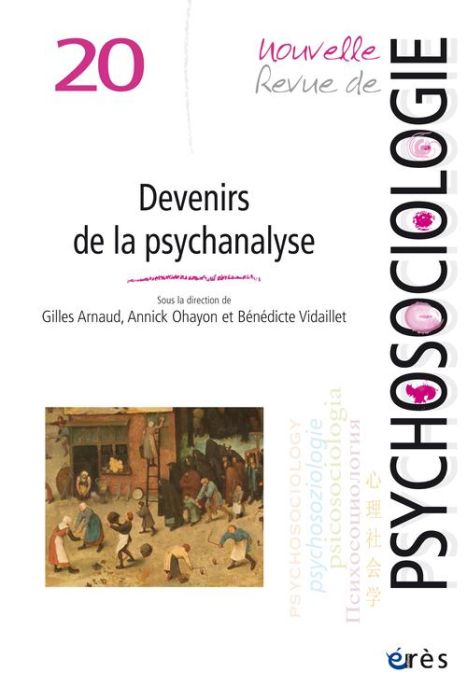 Emprunter Nouvelle revue de psychosociologie/202015/Devenirs de la psychanalyse livre