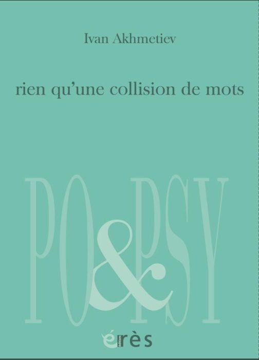 Emprunter Rien qu'une collision de mots. Edition bilingue français-russe livre