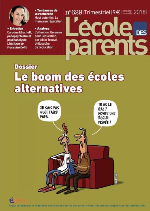 Emprunter L'école des parents/6292018/Le boom des écoles alternatives livre