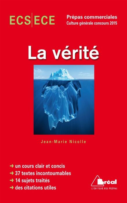 Emprunter La vérité. Concours 2015 livre