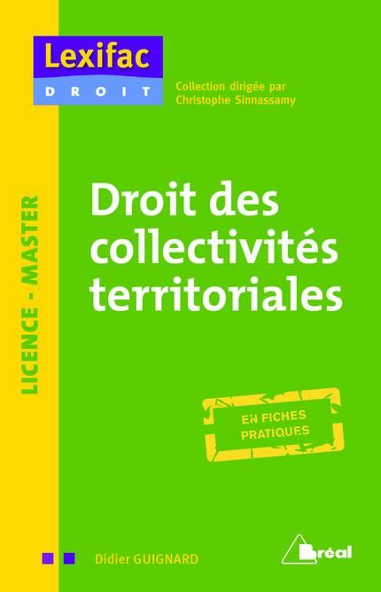 Emprunter Droit des collectivités territoriales livre