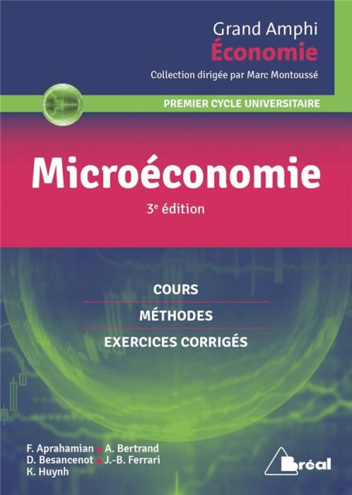 Emprunter Microéconomie. Premier cycle universitaire livre