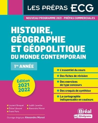 Emprunter Histoire, géographie et géopolitique du monde contemporain 1re année. Edition 2021-2022 livre