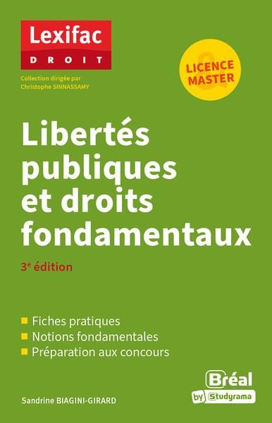 Emprunter Libertés publiques et droits fondamentaux. 3e édition livre