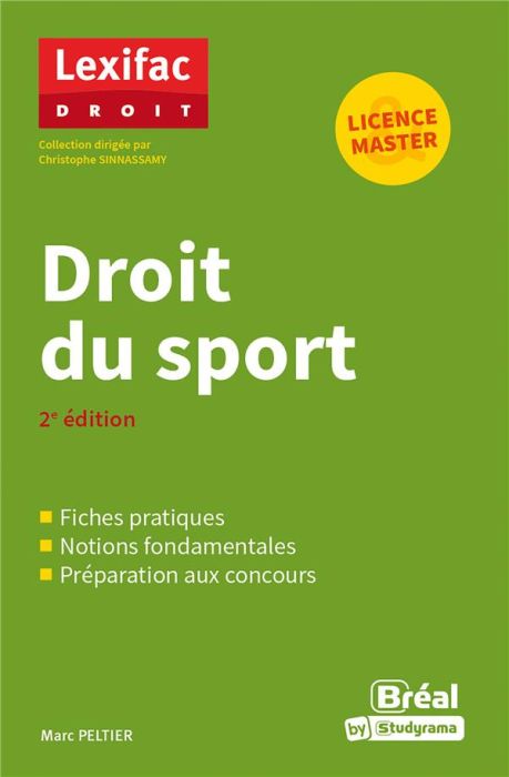 Emprunter Droit du sport. 2e édition livre