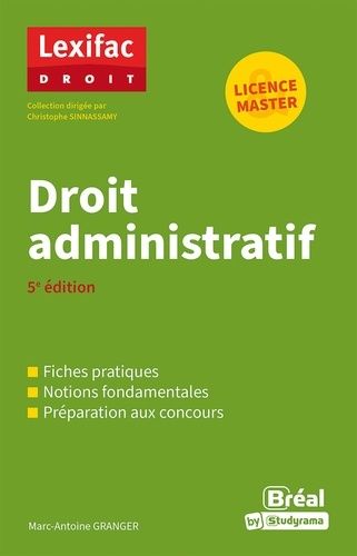 Emprunter Droit administratif. 5e édition livre