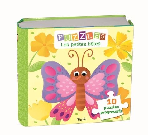 Emprunter Puzzles Les petites bêtes. 10 puzzles progressifs livre