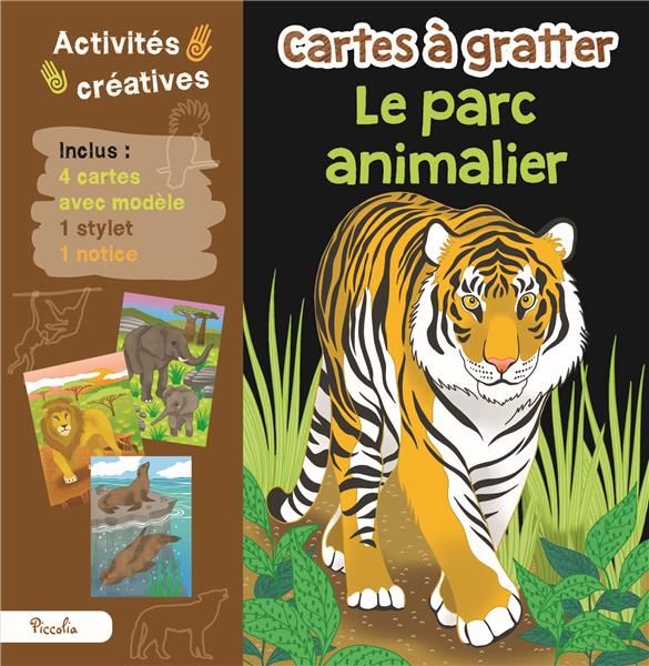 Emprunter Le parc animalier. 4 cartes avec modèle, 1 stylet et 1 notice livre