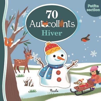 Emprunter 70 autocollants hiver livre