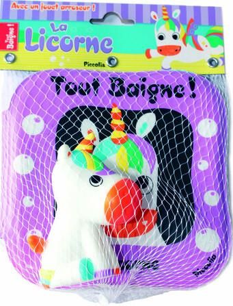 Emprunter La licorne. Avec un jouet arroseur ! livre