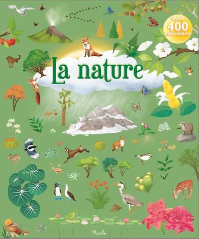 Emprunter La nature. Avec 400 autocollants livre