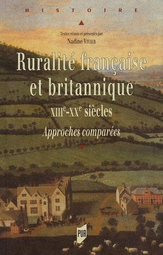 Emprunter Ruralité française et britannique XIIIe-XXe siècles. Approches comparées livre