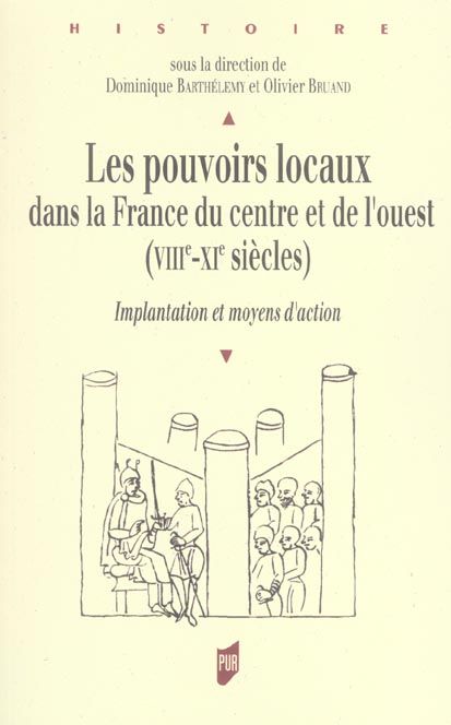 Emprunter Les pouvoirs locaux dans la France du centre et de l'ouest (VIIIe-XIe siècles). Implantation et moye livre