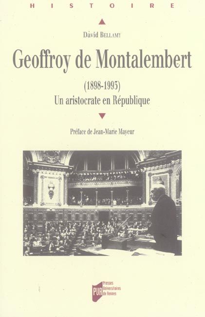 Emprunter Geoffroy de Montalembert (1898-1993). Un aristocrate en République livre