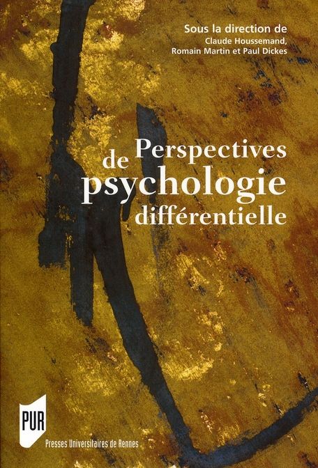 Emprunter Perspectives de psychologie différentielle livre