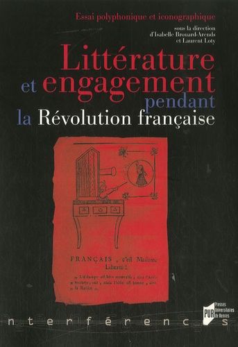 Emprunter Littérature et engagement pendant la Révolution française livre