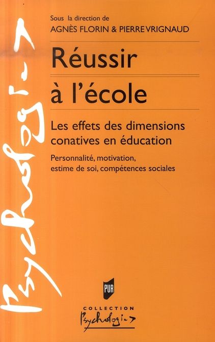 Emprunter Réussir à l'école. Les effets des dimensions conatives en éducation livre