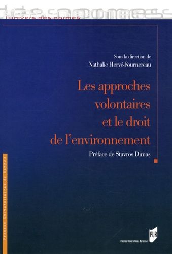 Emprunter Les approches volontaires et le droit de l'environnement livre