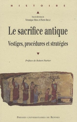 Emprunter Le sacrifice antique. Vestiges, procédures et stratégies livre