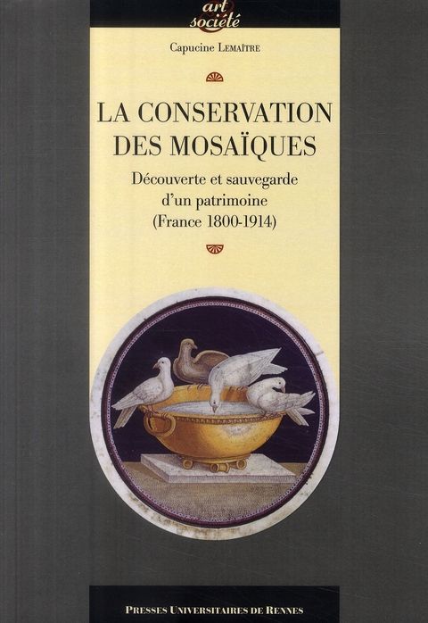 Emprunter La conservation des mosaïques. Découverte et sauvegarde d'un patrimoine (France 1800-1914) livre