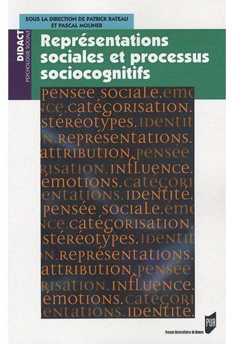 Emprunter Représentations sociales et processus sociocognitifs livre