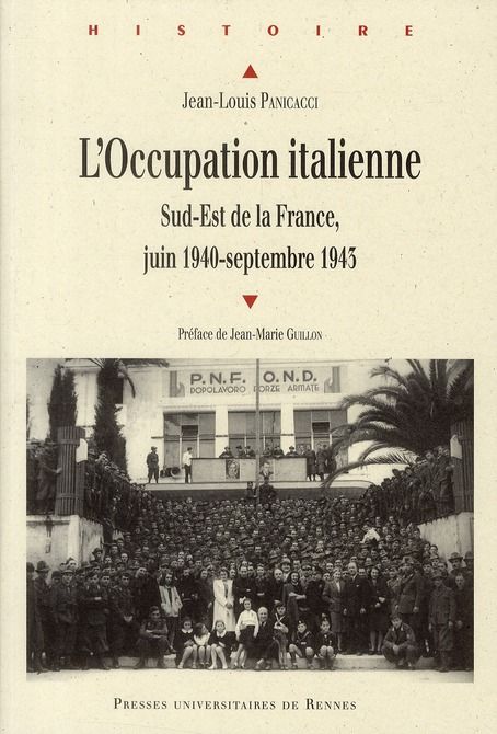 Emprunter L'occupation italienne. Sud-Est de la France, Juin 1940-septembre 1943 livre