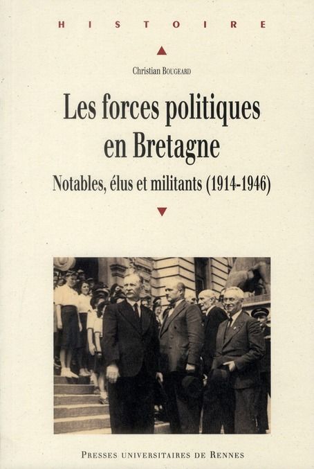 Emprunter Les forces politiques en Bretagne. Notables, élus et militants (1914-1946) livre