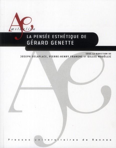 Emprunter La pensée esthétique de Gérard Genette. Avec 1 CD audio livre